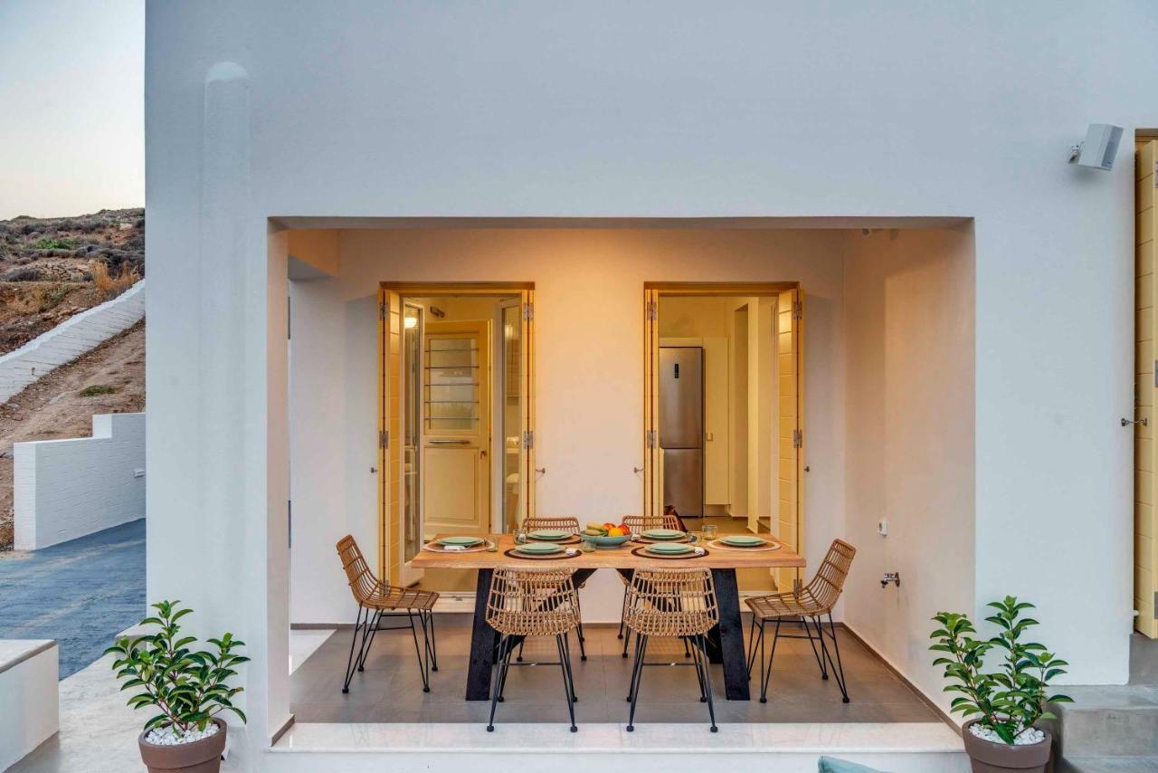 Villa Alba In Syros With Private Jacuzzi Azolimnos Buitenkant foto