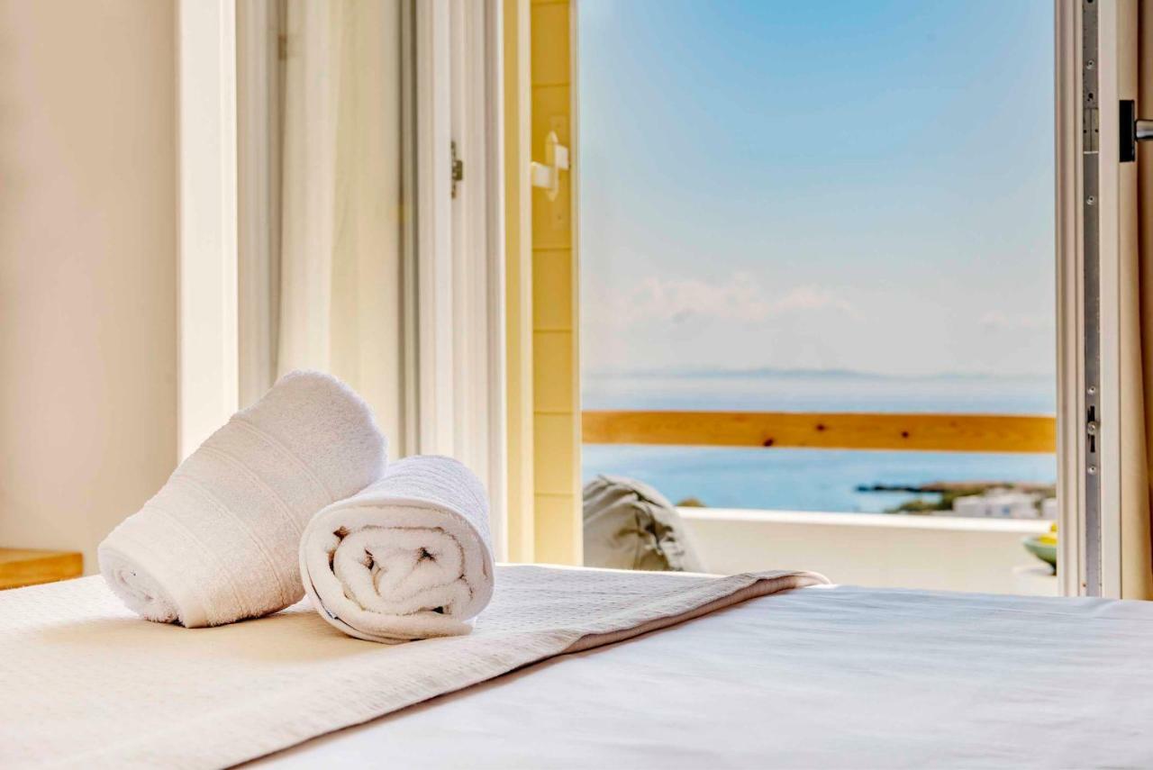 Villa Alba In Syros With Private Jacuzzi Azolimnos Buitenkant foto