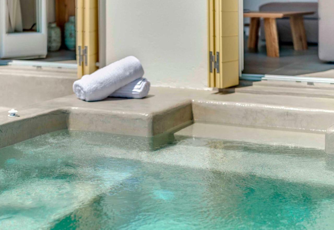 Villa Alba In Syros With Private Jacuzzi Azolimnos Buitenkant foto